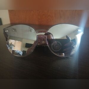 CIRCUS NY by SAM EDLEMAN silver mirror sunglasses
